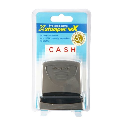 ตรายางหมึกในตัว xstamper NO.1114 (CASH)